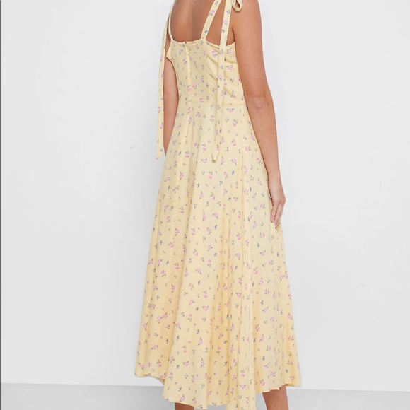 BARDOT Midi Bow Tie Dress size 10 - Picture 3 of 6